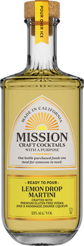 Mission Craft Cocktails Lemon Drop Martini 375ml