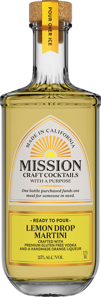 Mission Craft Cocktails Lemon Drop Martini 375ml