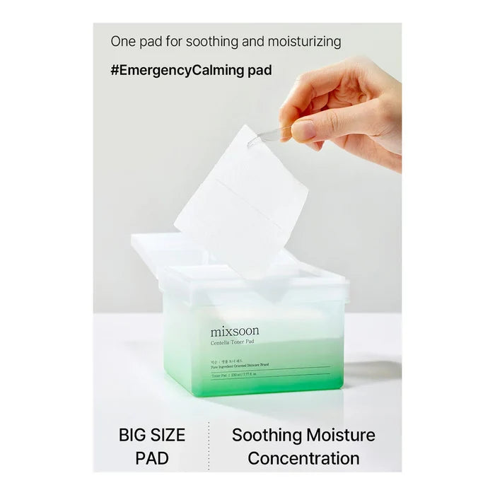 MIXSOON - Centella Asiatica Toner Pad 180ml