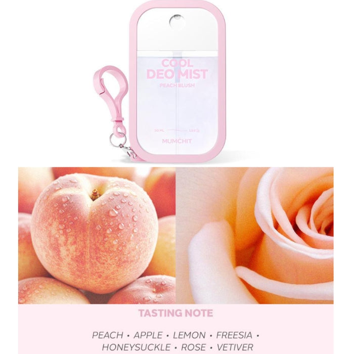 MUMCHIT - Cool Deo Mist Peach Blush