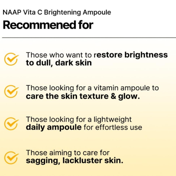 NAAP - Vita C Brightening Ampoule