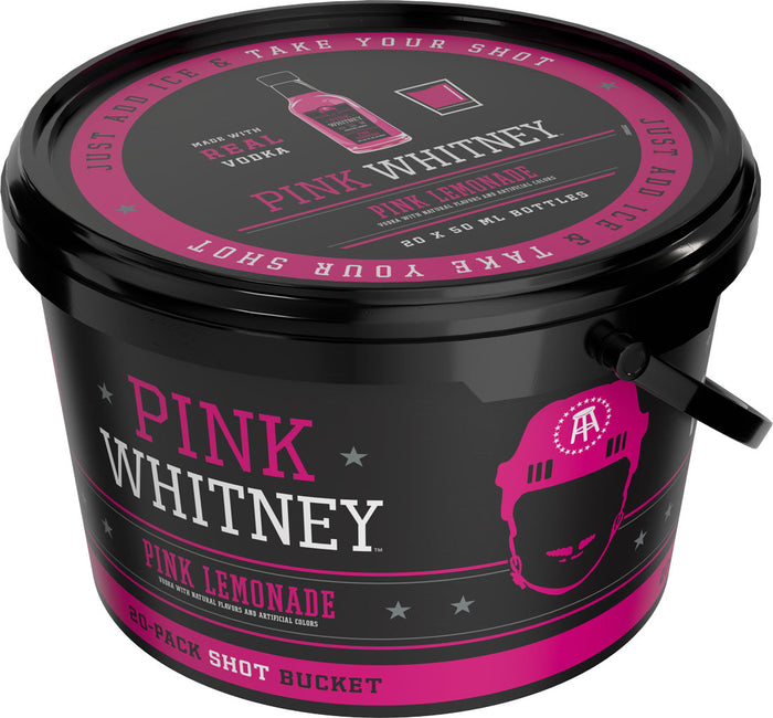 New Amsterdam Pink Whitney Lemonade Party Bucket 20x50ml