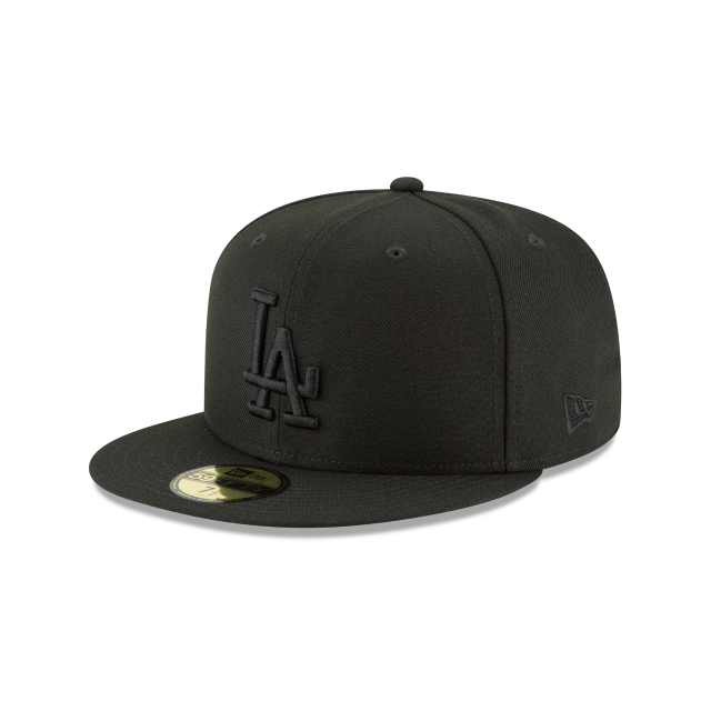 New Era Los Angeles Dodgers Basic Black/Black 59Fifty Fitted Hat
