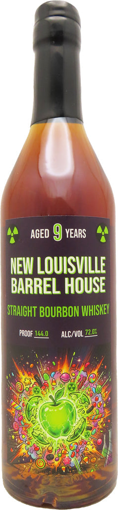 New Louisville Barrel House Green Goblin C166 Bourbon Whiskey 9 Year Old 750ml
