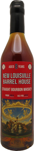New Louisville Barrel House Holy Hitter KY262 Bourbon Whiskey 8 Year Old 750ml
