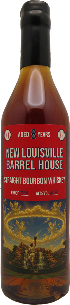 New Louisville Barrel House Holy Hitter KY262 Bourbon Whiskey 8 Year Old 750ml