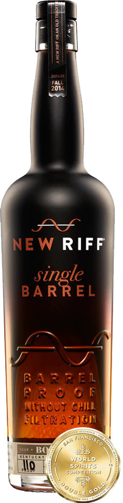 New Riff Single Barrel Barrel Proof Kentucky Bourbon Whiskey 750ml