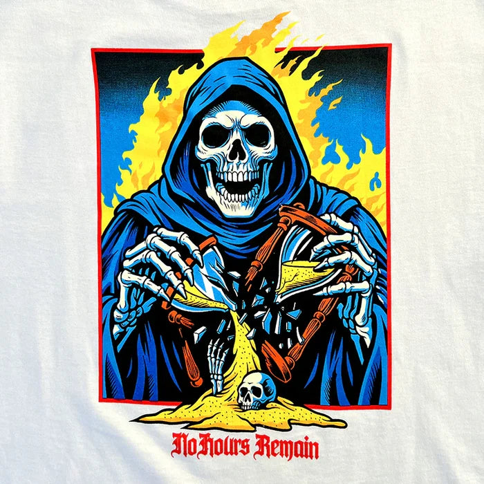 No Hours Remains White S/s Shirt