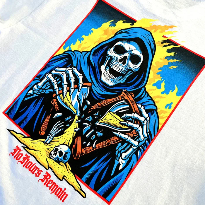 No Hours Remains White S/s Shirt