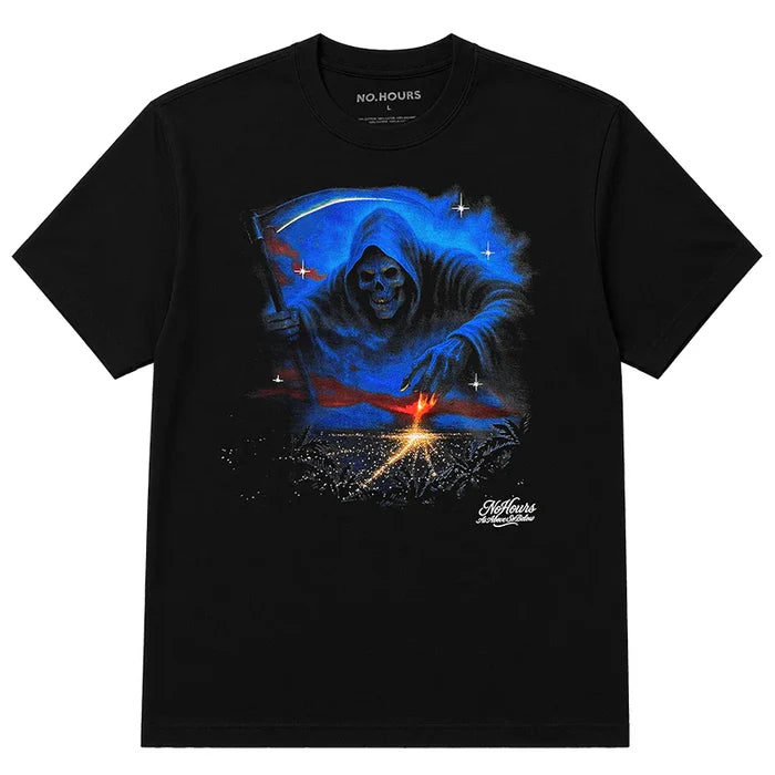 No Hours Sin City Black S/s Shirt