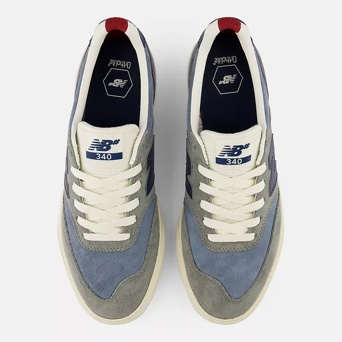 New Balance Numeric 340 Blue/Grey Skate Shoes