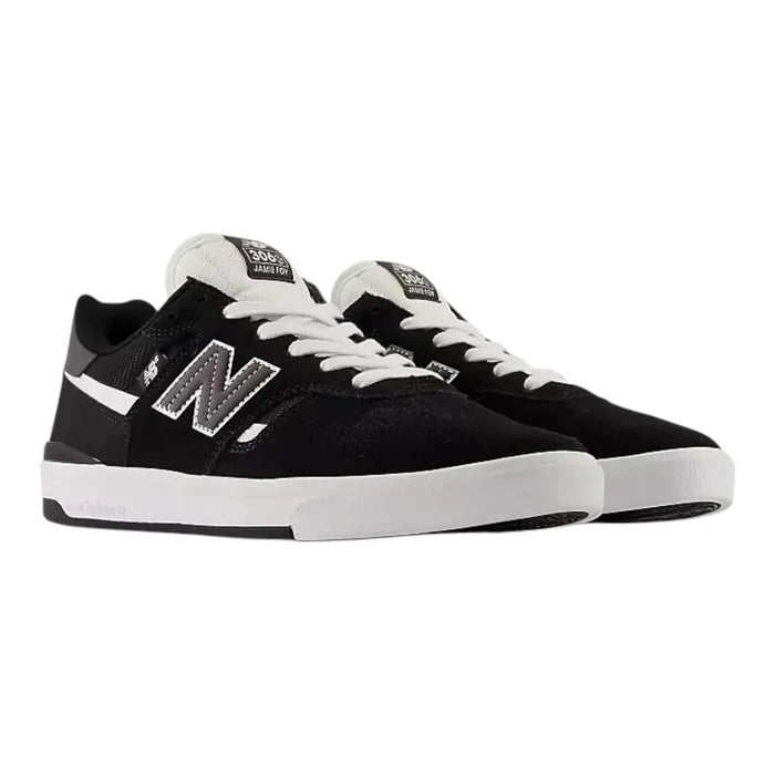 New Balance Numeric Jamie Foy 306 Cup Black/White Skate Shoes (UN306CXW)