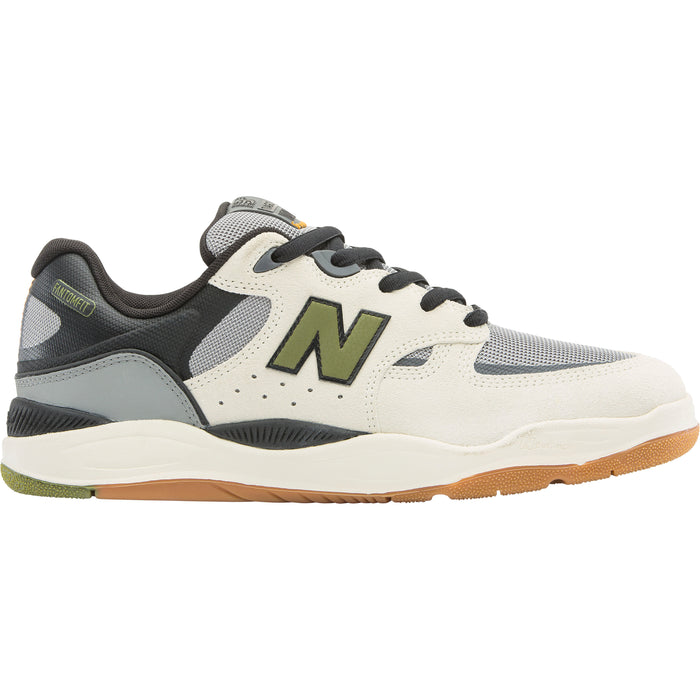 New Balance Numeric Tiago 1010 Sea Salt/Olive Skate Shoes (UN1010B)
