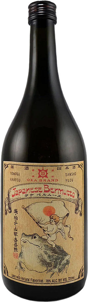 Oka Kura Japanese Bermutto Dry Sake Vermouth 720ml
