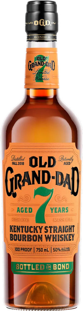 Old Grand Dad Bottled in Bond 100 Proof 7 Year Old 750ml