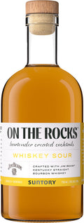 On The Rocks Jim Beam Whiskey Sour 750ml