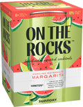 On The Rocks Sparkling Watermelon Margarita 4pk Cans
