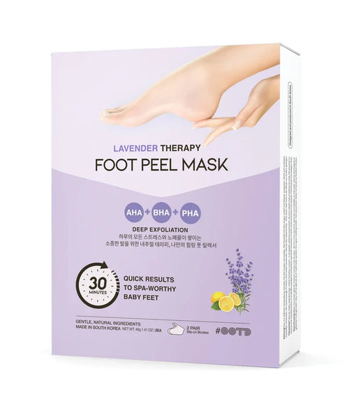 #OOTD - Lavender Therapy Foot Peel Mask