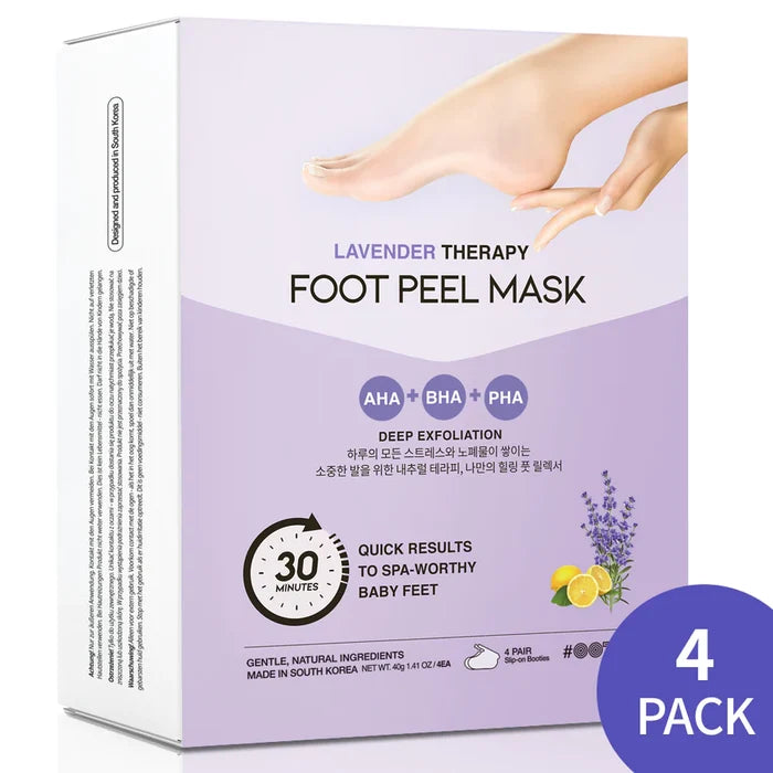 #OOTD - Lavender Therapy Foot Peel Mask