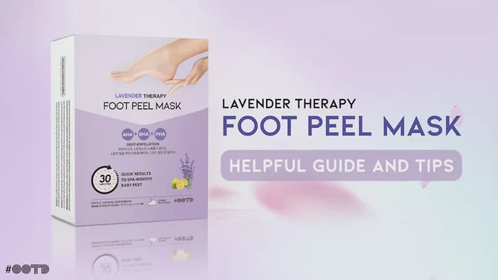 #OOTD - Lavender Therapy Foot Peel Mask