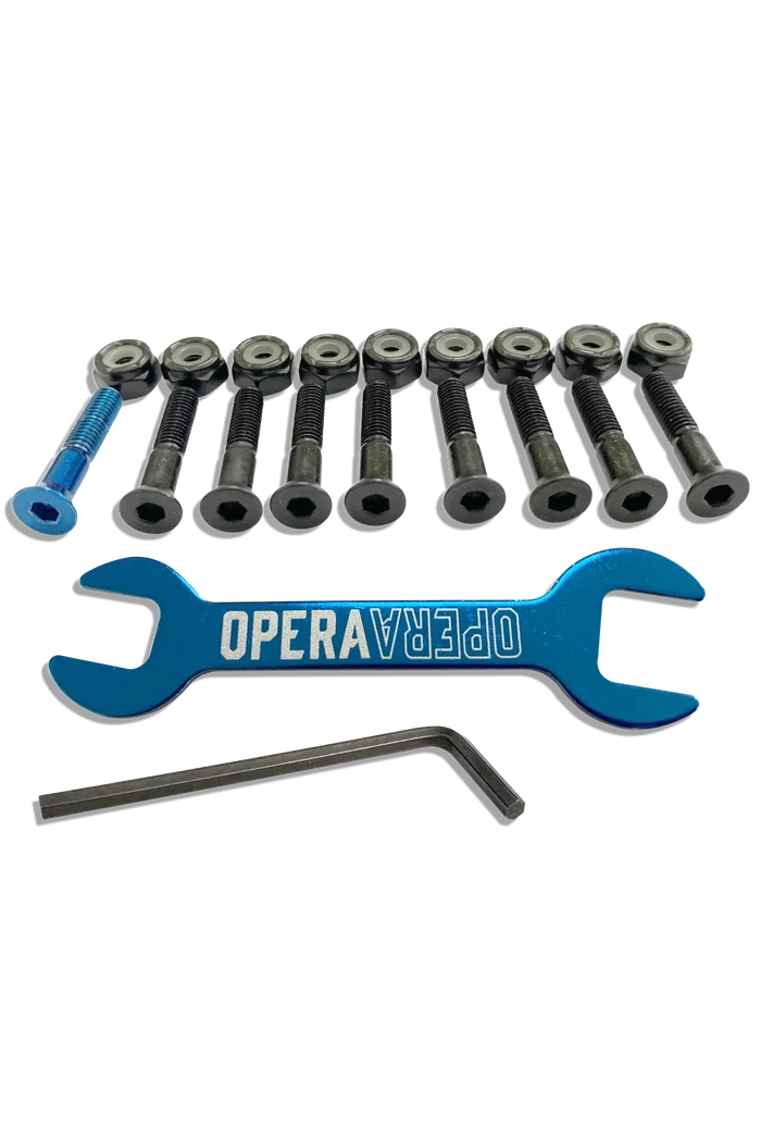 Opera Black/Blue 1" Allen Hardware