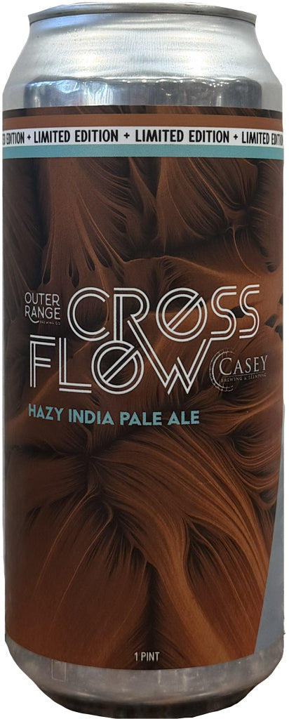 Outer Range Cross Flow Hazy IPA 16oz Can