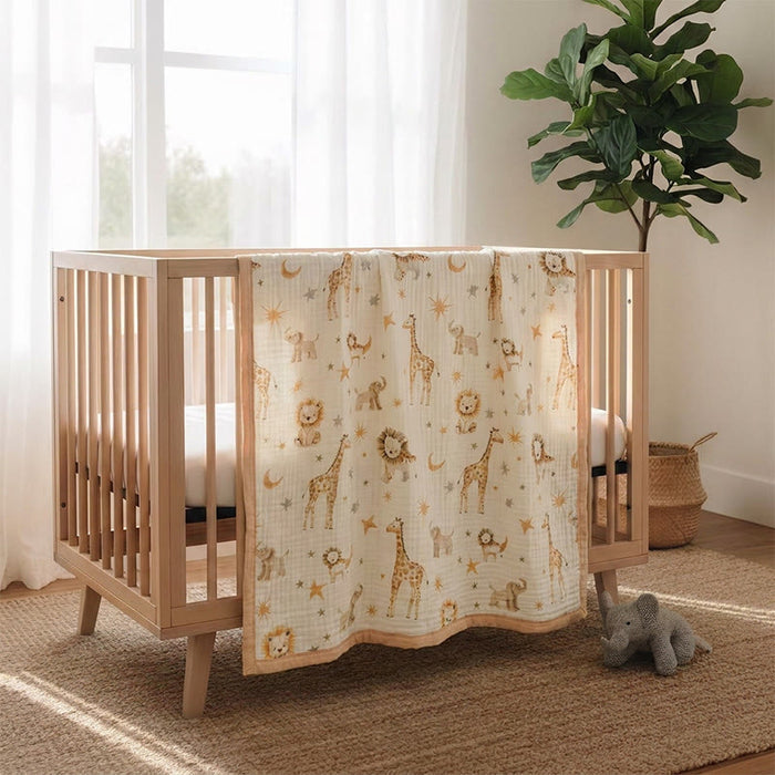 Ownkoti Animal Kingdom Cotton Muslin Blanket - image 4