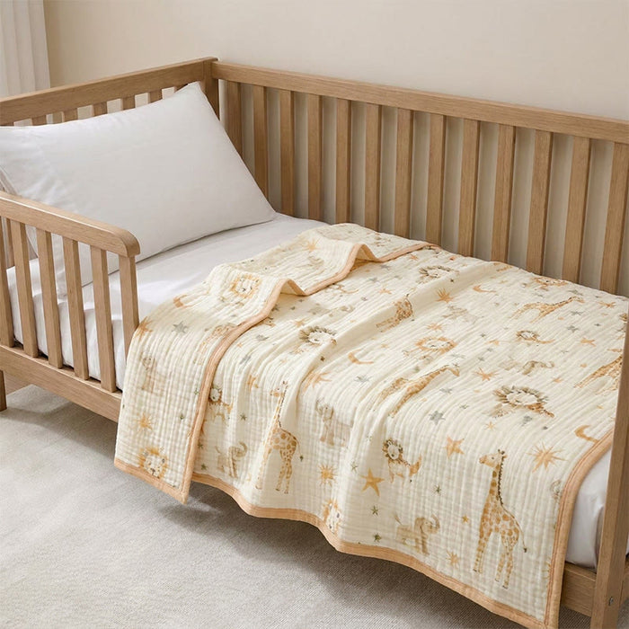 Ownkoti Animal Kingdom Cotton Muslin Blanket - image 5