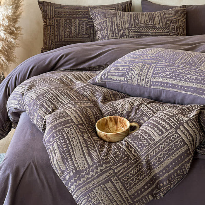 Ownkoti Bohemian Tribal Brushed Cotton 4-Piece Set - image 4