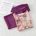Ownkoti Floral & Cat Eastern-Inspired Loungewear Set - Pink - M - image 0