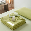 Ownkoti Nordic Cooling Lightweight Summer Comforter - Green - 79" × 91" - image 0