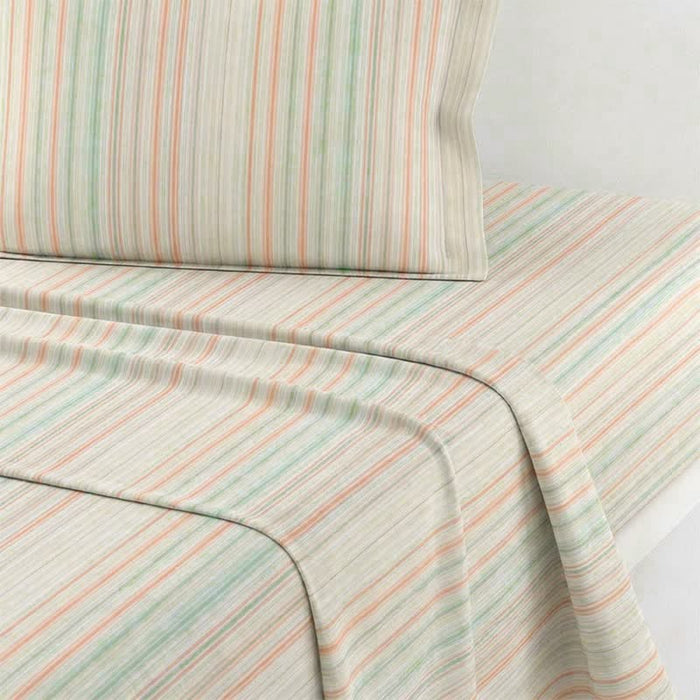 Ownkoti Pastel Pinstripe Minimalist Dorm Bedding Set - image 5