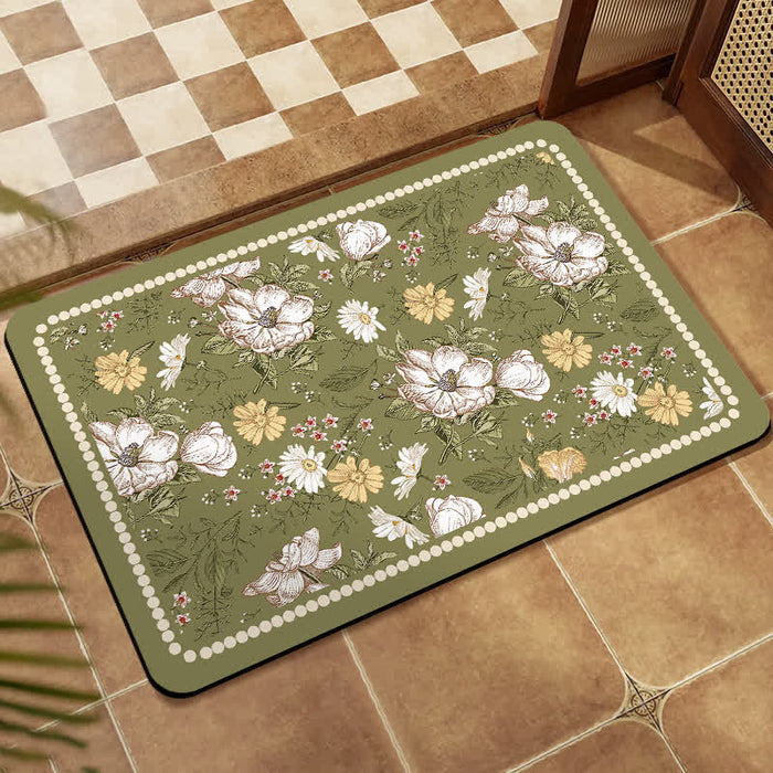 Ownkoti Retro Botanical Diatom Mud Anti-Slip Mat - image 6
