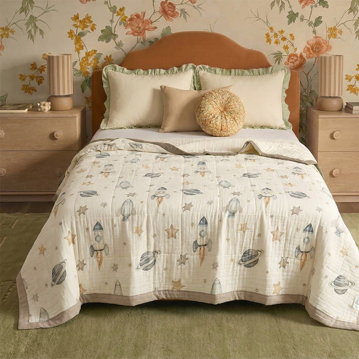 Ownkoti Space Dream Cotton Gauze Blanket - image 0
