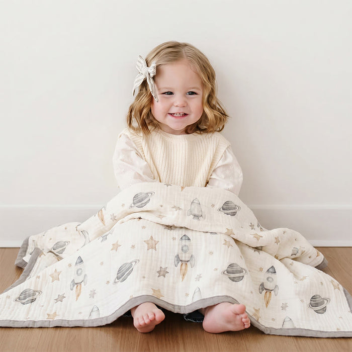 Ownkoti Space Dream Cotton Gauze Blanket - image 3