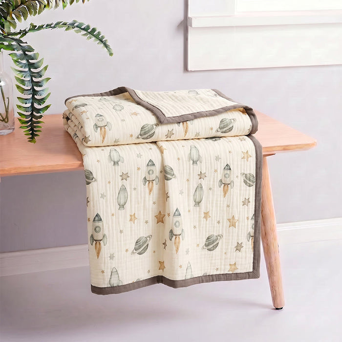 Ownkoti Space Dream Cotton Gauze Blanket - image 6