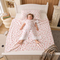 Ownkoti Sweet Floral Cotton Gauze Baby Blanket - Pink - Twin(59" × 79") - image 0