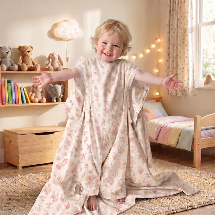 Ownkoti Sweet Floral Cotton Gauze Baby Blanket - image 1