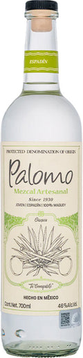 Palomo Espadin Mezcal Artesanal Joven 700ml