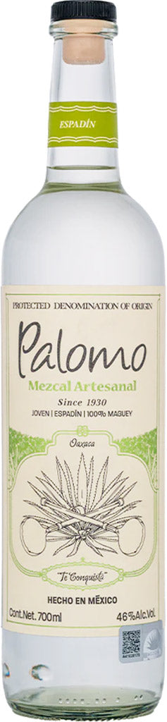 Palomo Espadin Mezcal Artesanal Joven 700ml