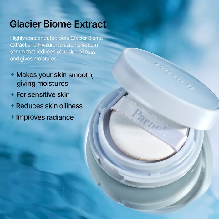 PARNELL - Glacial Biome Water No-Sebum Cushion