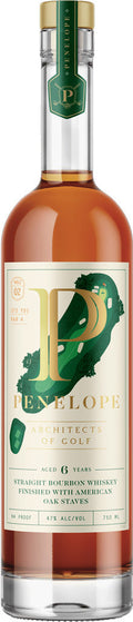 Penelope Architect of Golf Straight Bourbon Whiskey 6 Year Old 750ml