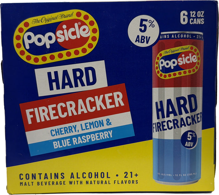 Popsicle Hard Firecracker 6pk Can