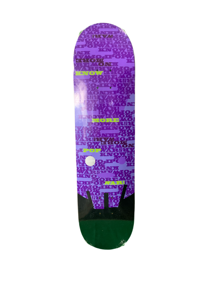 Popwar Know More Popwar! 7.9" Classic Skateboard Deck