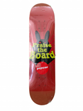 Popwar Praise The Board Red 7.5" Classic Skateboard Deck