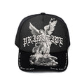 Primitive Century Black A-Frame Trucker Hat