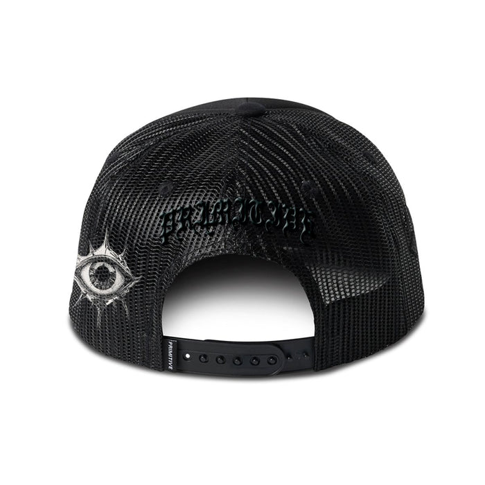 Primitive Century Black A-Frame Trucker Hat