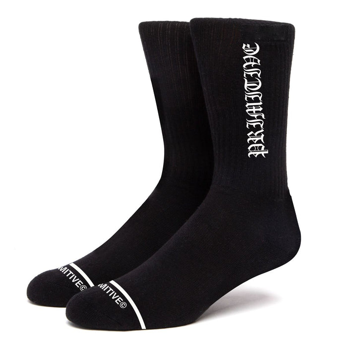 Primitive Core Logo Black 3-Pack Socks