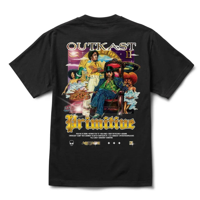 Primitive x Outkast Aquemini Black S/s Shirt