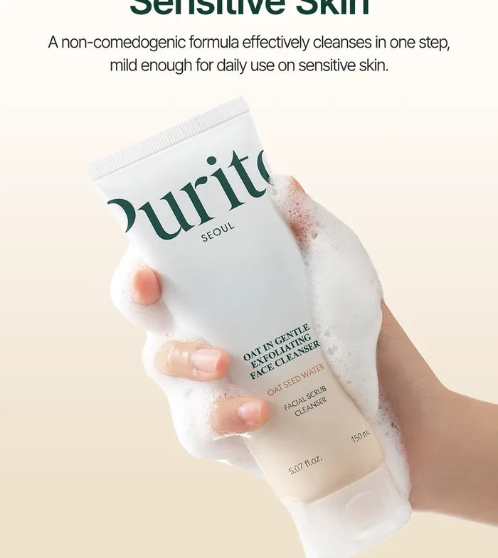 PURITO SEOUL - Oat In Gentle Exfoliating Face Cleanser